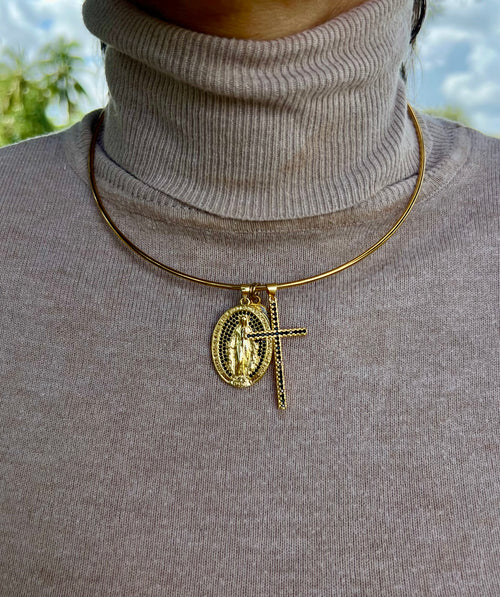 Choker Aro Oro