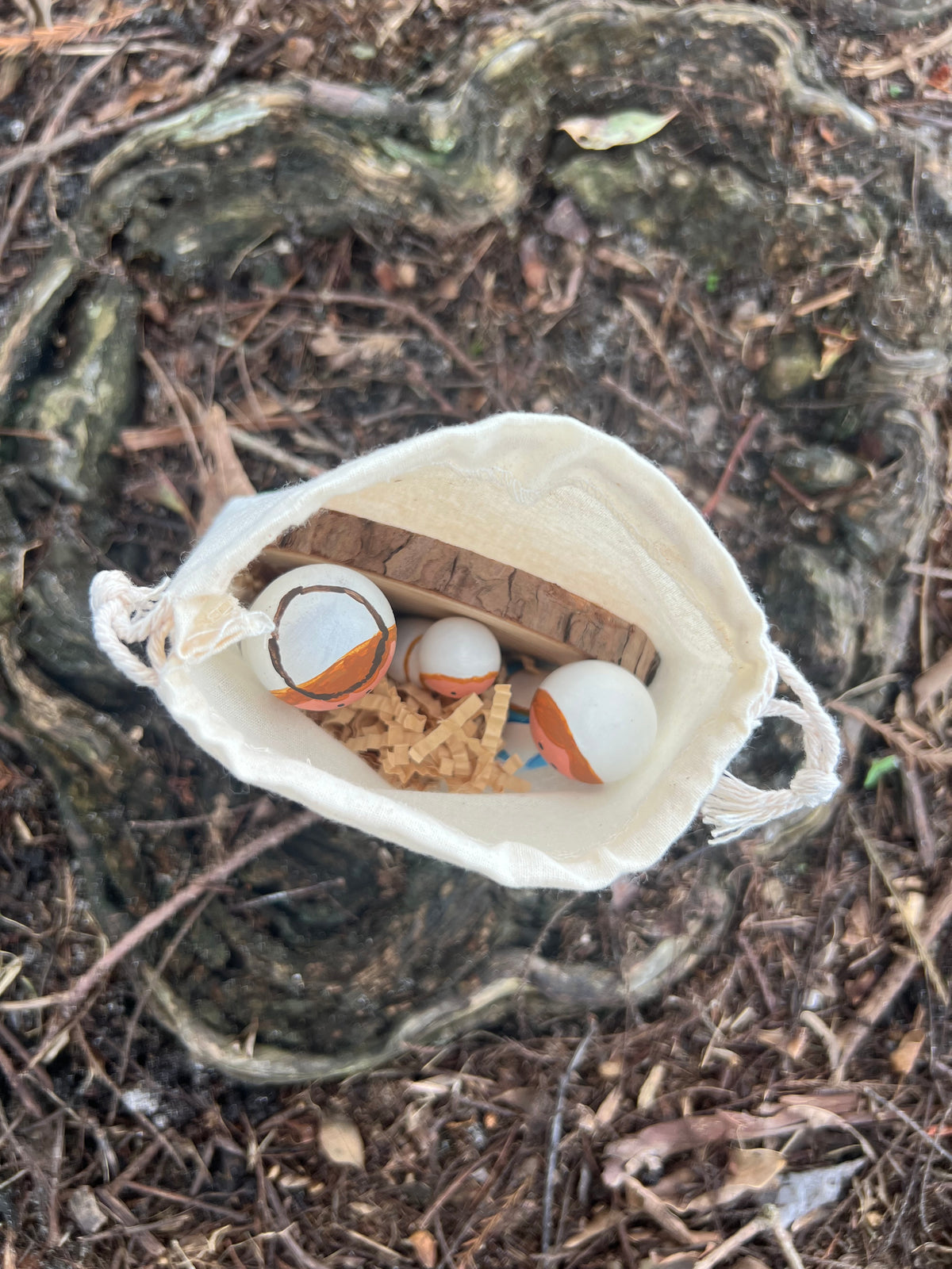 Nacimiento en Madera Natural