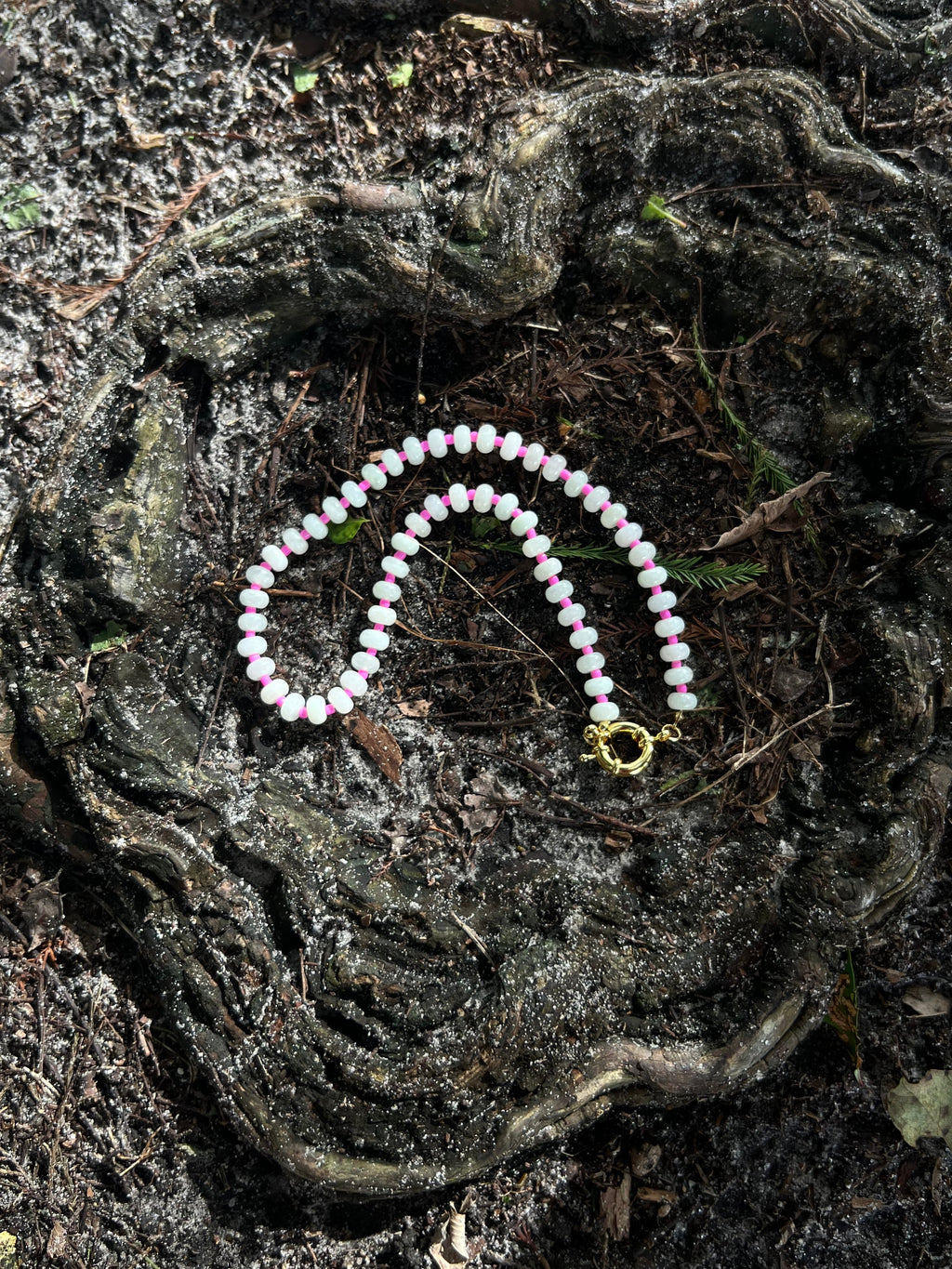 Collar Natural Blanco